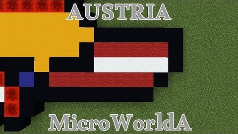 How to build the world in Minecraft! Part 14: Austria