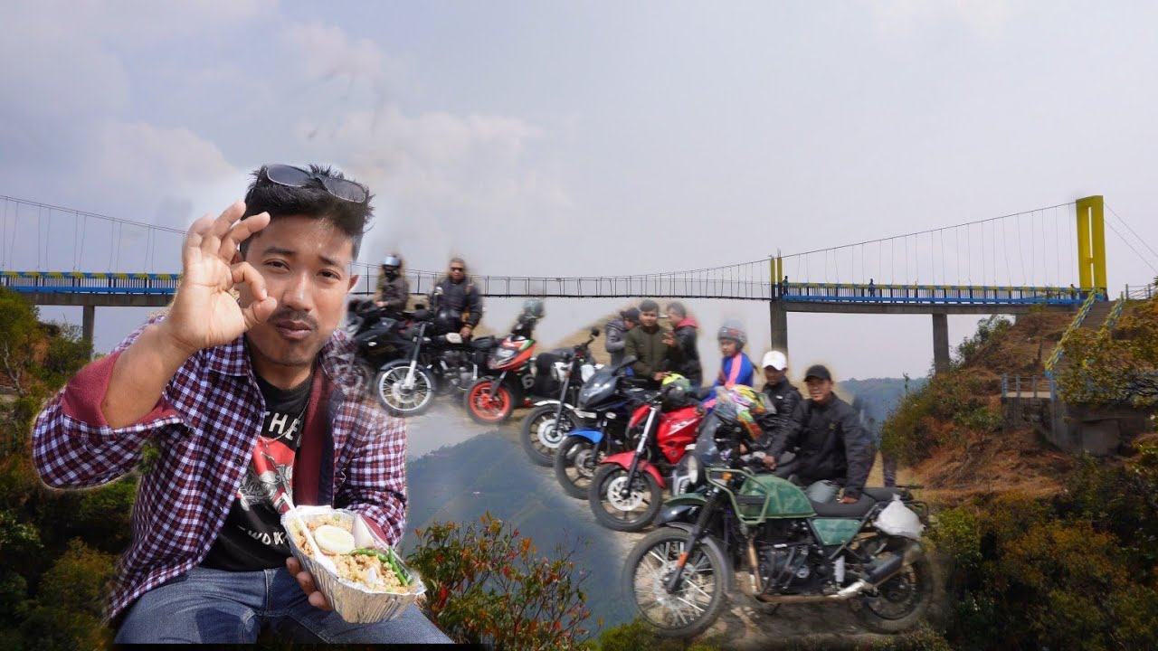 Shillong Rides Shillong ride with Togetherness group at Rangkylliaw hanging bridge ...