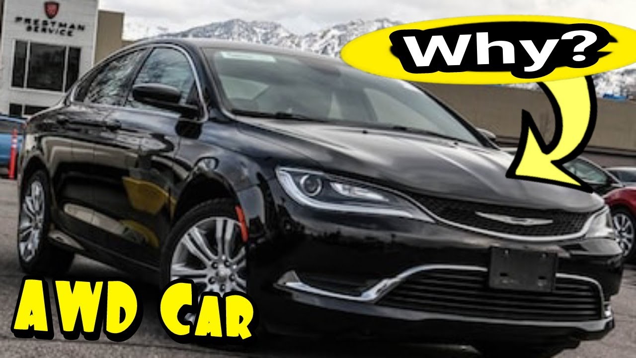The AWD 4 door sedan cars are done due to poor sales. How to fix a