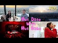 Vlog  elaine hau  hot date with hot babe   grwm   comedy show  roy wood jr 