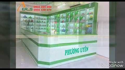 Thiết kế thi công nhà thuốc tây Phương Uyên ở Bình Dương, thi công nhà thuốc tây đạt chuẩn gpp