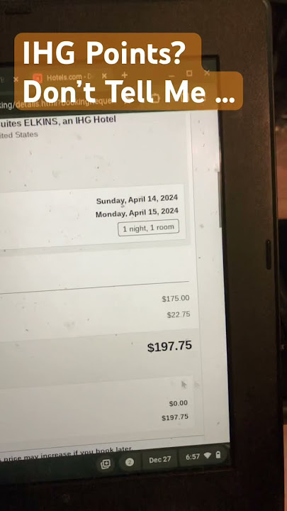 What are IHG Points Worth? #creditcard