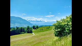 Top of Lindenberg. through Aargau, Switzerland