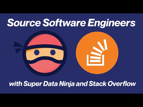 How to source candidates from Stack Overflow with Super Data Ninja