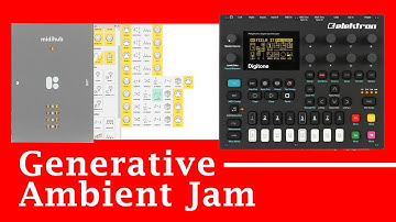 Generative Ambient Jam - Digitone & Midihub