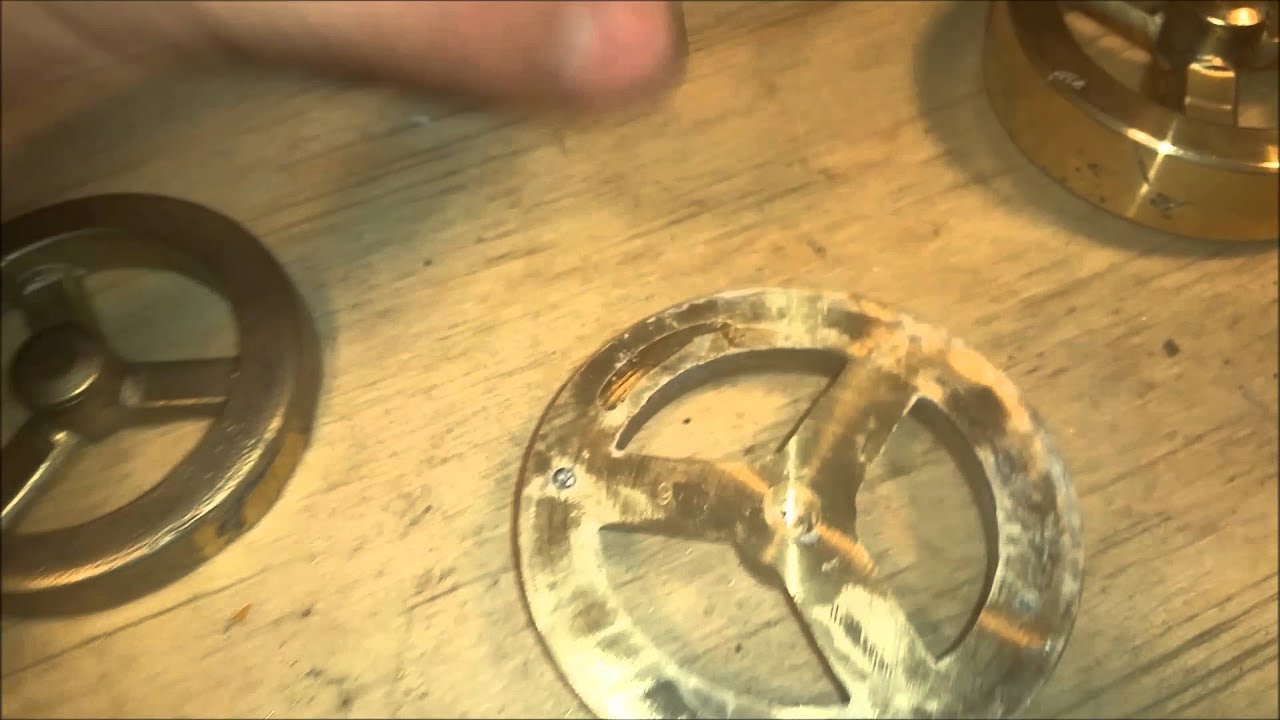 Evolution of a cast brass flywheel casting in java