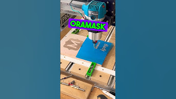 Using Oramask on a CNC #cncowners #howto #oramask #shapeoko #cnc #woodworking #inlay #tutorial #wood