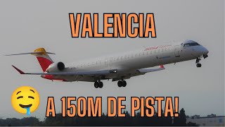 SPOTTING en el Aeropuerto de Valencia a SOLO 150 METROS de la Pista! | Valencia Spotting Session #01