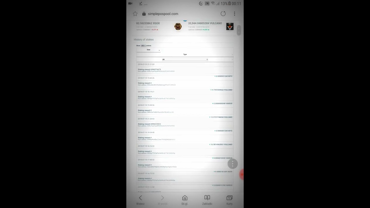 Darmowe Kopanie kryptowalut  mining PoS kryptowalut rewolucja... SimplePoSpool