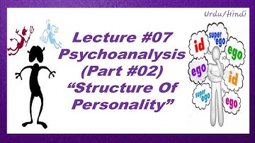 Psychoanalysis (Part #02) "Stucture Of Personality" (Id, Ego & Superego) Easy & Main Concepts