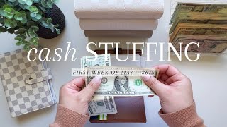 GIVEAWAY WINNER ANNOUNCEMENT | CASH STUFFING | $675 | MAY WEEK 1 | WEEKLY CASH STUFFING