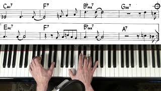 Tune Up 🎹 Jazz Piano College Tutorial ❤