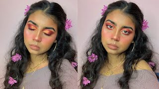 A SUPER EASY FLOWERY SPRING MAKEUP TUTORIAL 2019