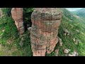 (4K) There is a bizarre stone pillar mountain behind Liumin&#39;an Town in North Guangxi