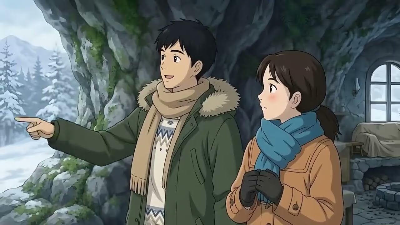 “Snowfall, Silence & Solo Trip | Anime Aesthetic Vlog”#viral video