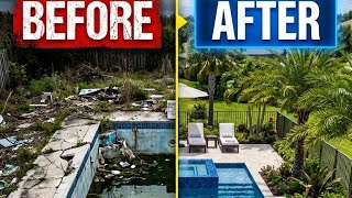 Amazing Destroyed Swimming Pool Restoration