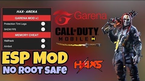 COD MOBILE HACK MOD MENU BY HAXS ARENA FREE MOD GLOBAL & GARENA