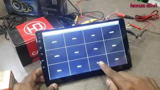 how to set panel button function settings|android car stereo screen calibration tech switch settings