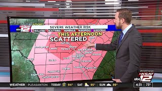 WATCH: Meteorologist Justin Horne gives his early weather forecast