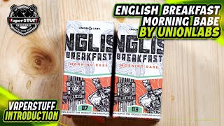 ENGLISH BREAKFAST MORNING BABE 60ML 3MG BY UNIONLABS E LIQUID VAPE