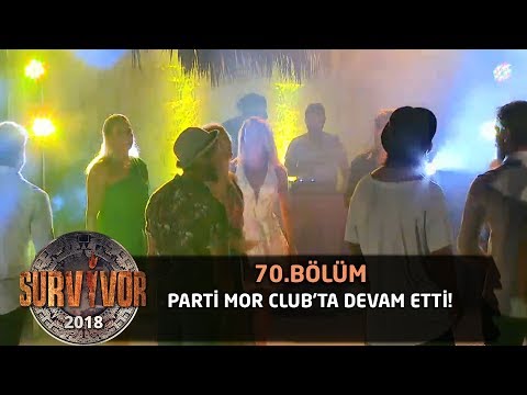 Birleşme partisi 'Mor Club'ta devam etti! | 71. Bölüm | Survivor 2018