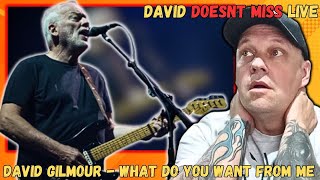 DAVID GILMOUR With A Stunning Live Performance of What Do You Want From me ( POMPEII ) [ Reaction ]