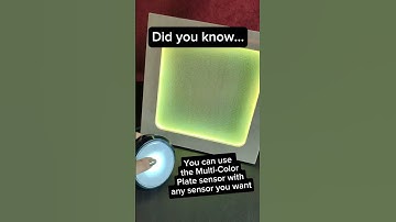 Did you know - Multi-Color Plate sensor #business #escaperoom #prop #game #electronics #sensor #asmr