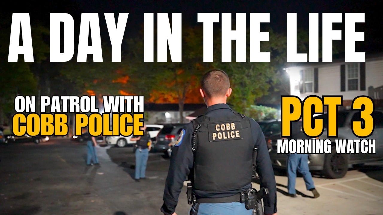 A Day in the Life: Ride Along with Officer Spires | On Patrol with Cobb Police