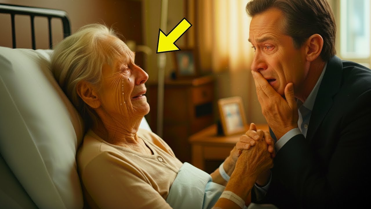 MILIONÁRIO FOI FAZER DOAÇÃO A UM ASILO… E ENCONTRA SUA MÃE, QUE SUSSURRA ALGO QUE O DEIXA EM CHOQUE