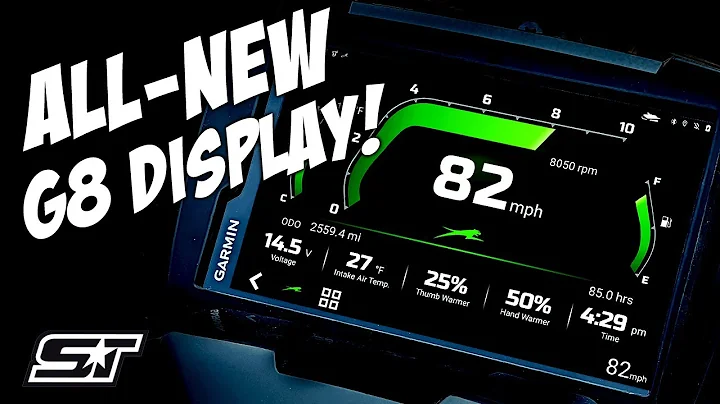 Arctic Cat's ALL-NEW G8 Snowmobile Gauge Powered By Garmin