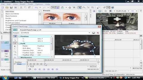 Sony Vegas : New Transition "Character Through round Victory" Tutorial