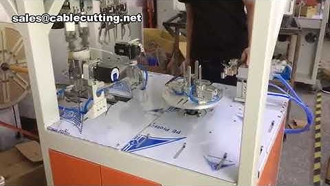 Cable winding tying machine O shape