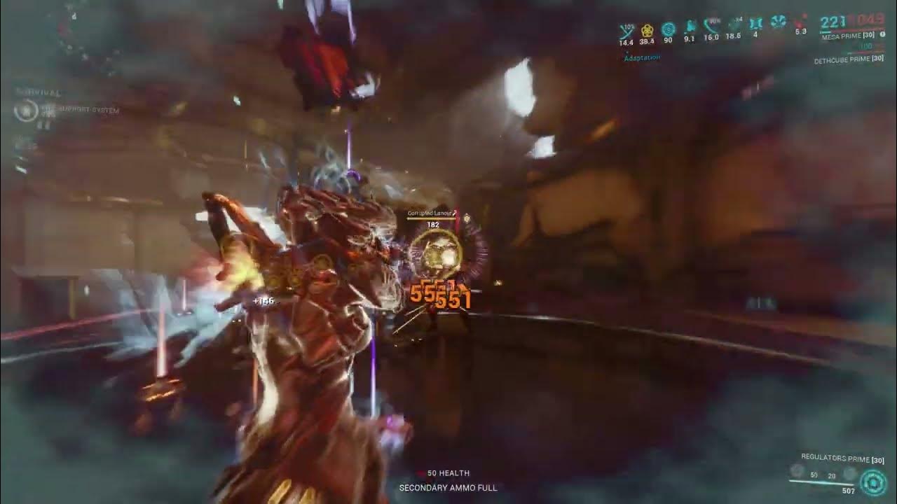Archon Mesa Prime build for DR and orange crit Peacemakers Warframe