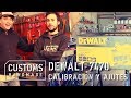 Sierra Dewalt 7470 - Ajuste, calibración y puesta a punto con Ale Moré | CUSTOMS