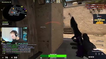 Insane 4k Mirage B rush hold with AWP! - CSGO HIGHLIGHTS