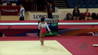 IRFANALUTHFI Rifda (INA) - 2018 Artistic Worlds, Doha (QAT) - Qualifications Floor Exercise