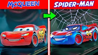 How To Play As Spider - Man Lightning Mcqueen In Beamng.drive