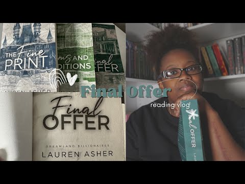 Miniatura de la reseña en video FINAL OFFER READING VLOG| DREAMLAND BILLIONAIRE SERIES