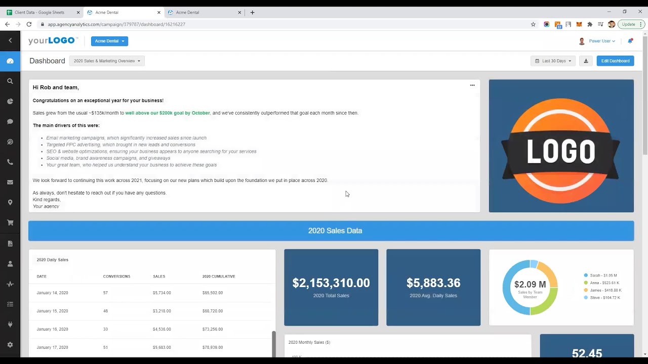 YouTube video player