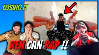 NEXT LEVEL BARS !! Twin Rappers React To REN - \\