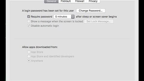 Disable Gateway/Security, Allow Apps Downloaded from: ANYWHERE on MacOSX Sierra