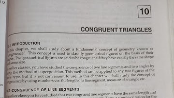 congruent triangles class 9 rd Sharma Ex-10.1 to 10.6|| CBSE pattern || chapter 10
