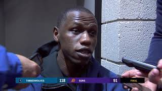 Gorgui Dieng on his confrontation with Devin Booker