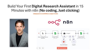 I Built a No-Code AI Agent in 15 Minutes That Finds Company Data Using n8n