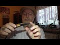 Unboxing:  OLD BEAR Messer  Griff aus Walnussholz und KOHLENSTOFFSTAHL