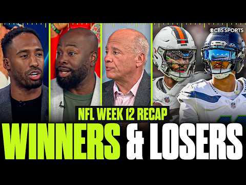 Biggest WINNERS & LOSERS from NFL Week 12 | Shedeur Sanders' 1st NFL start, Chiefs stay alive + MORE