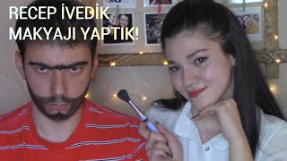 Recep İvedik Makyajı Yaptık! Sadece far ve göz kalemiyle!