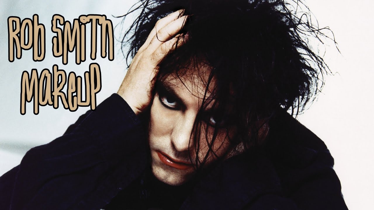 80's: Robert Smith (The Cure) makeup By Lady Death - YouTube