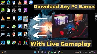 How To Download Games In Laptop & PC Hindi Tutorial/Laptop & Pc Mein Game Kaise Download Kare (FREE)