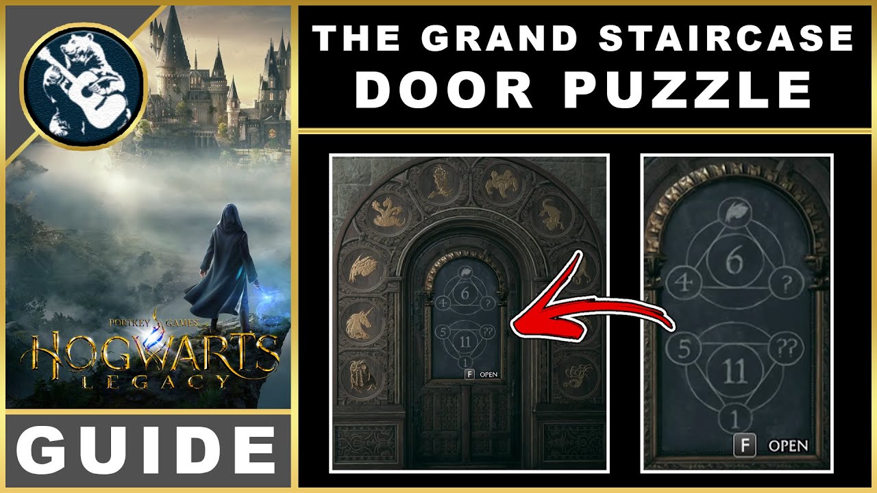 Hogwarts Legacy 6 11 Door Puzzle | Guide - YouTube